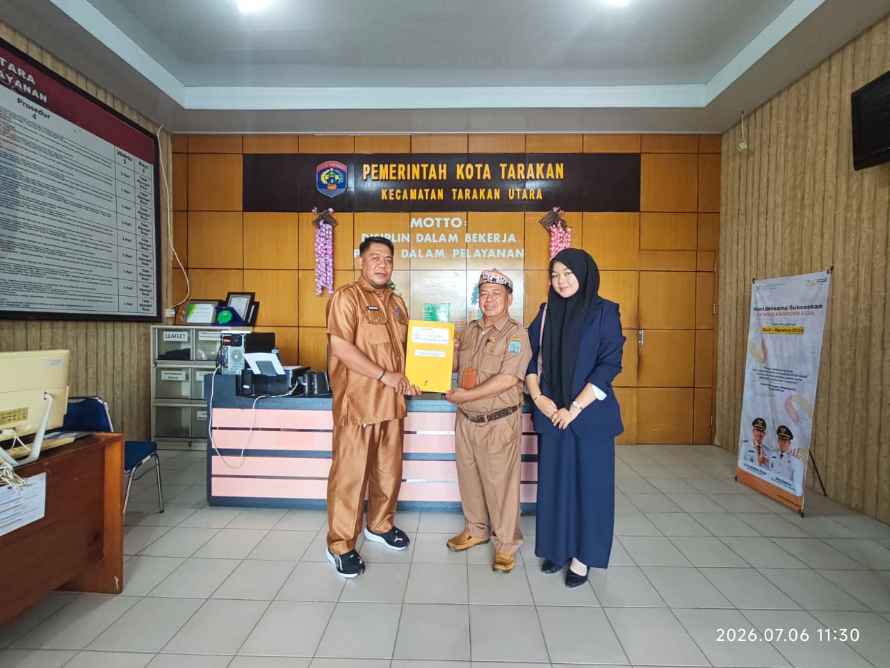 Penerimaan Siswa PKL SMK Negeri 1 Tarakan